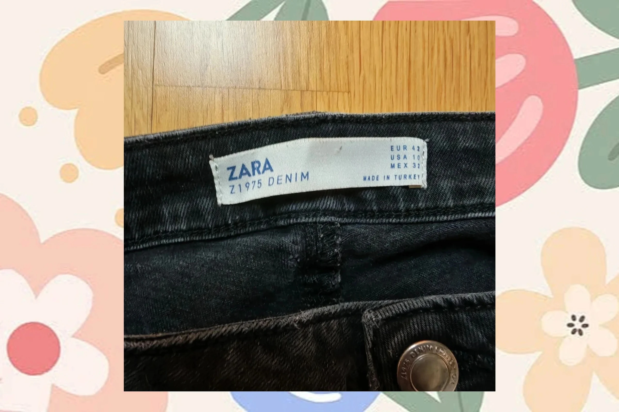 Jeans Zara Denim Z1975 - Taille 42 – photo 4